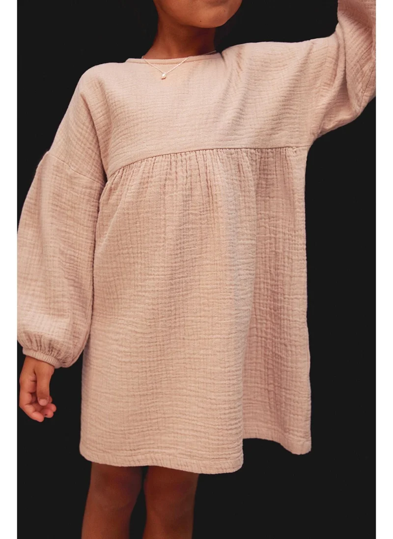 H&M Cotton muslin dress