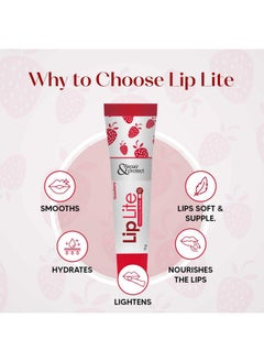 Liplite Moisturizing Lip Balm With Spf-15 Combo Pack Of 6 (15G Each)- Enriched With Almond,Jojoba Oil & Vitamin E, For Hydrate & Moisturization, Helps In Repair Cracked & Chapped Lips - White - pzsku/ZB0BC5D3488F9749FA54FZ/45/_/1735567001/6e78f362-1d0a-488b-bd22-e106f9047f6d