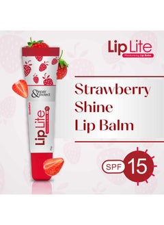 Liplite Moisturizing Lip Balm With Spf-15 Combo Pack Of 6 (15G Each)- Enriched With Almond,Jojoba Oil & Vitamin E, For Hydrate & Moisturization, Helps In Repair Cracked & Chapped Lips - White - pzsku/ZB0BC5D3488F9749FA54FZ/45/_/1735567031/304bf57b-8f94-4f0c-9470-3990869caa26