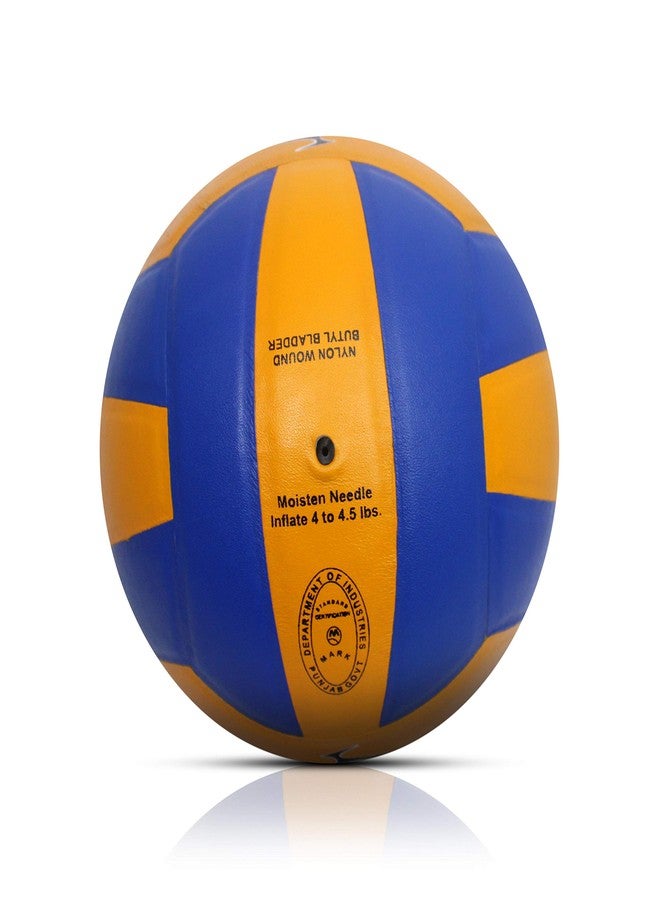 Jonex Jj Super Volley Volleyball Size 4, Blue - Leather - Image 3