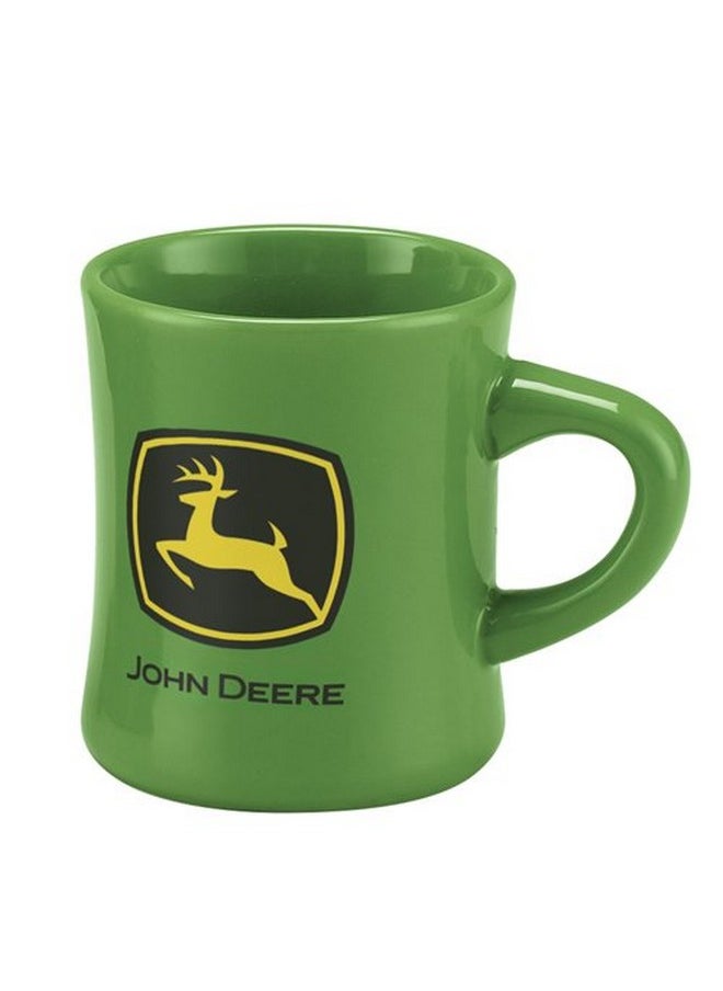 John Deere Stoneware Green Ceramic Tea Coffee Dinner Mug,10 Ounce 