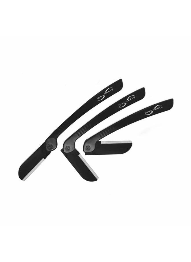 Joey Healy Grooming Dermablade Trio, Precision Eyebrow Shaper, Eyebrow Razors with Safety Closure  - Image 4