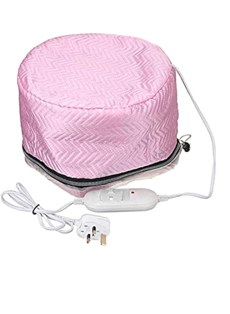 عام غطاء تجفيف الشعر الحراري قبعة حمام الزيت علاج مغذي للشعرعلاج منزلي فعال للشعر الجاف - Image 1