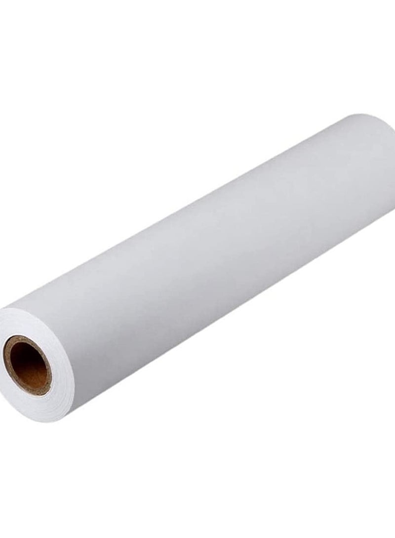 Excefore 1 Roll Of White jumbo Easel Drawing Art Paper Roll for Kids for Painting Sketching - Image 1