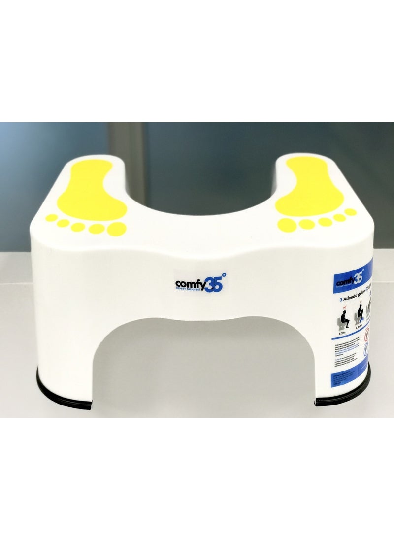 Comfy - 35 Toilet Stool Toilet Seat - Image 1