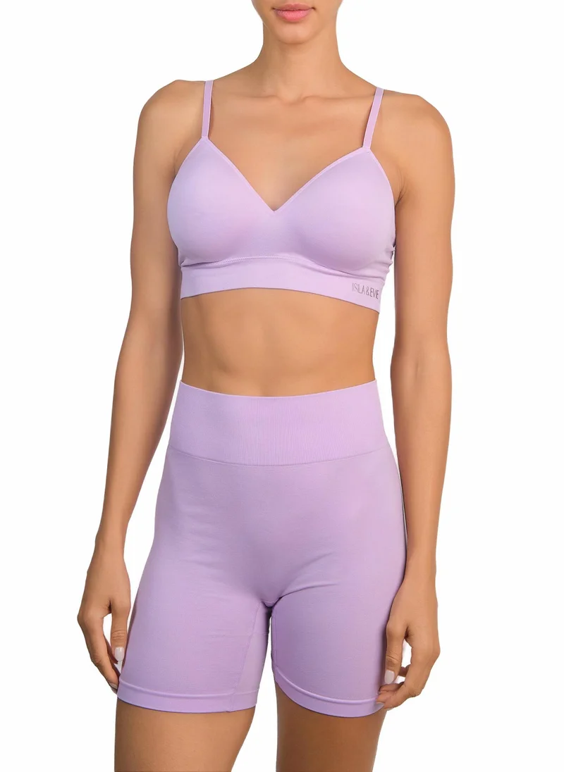 ايسلا اند ايفي Isla & Evie Moulded Plunge Bra - Lilac