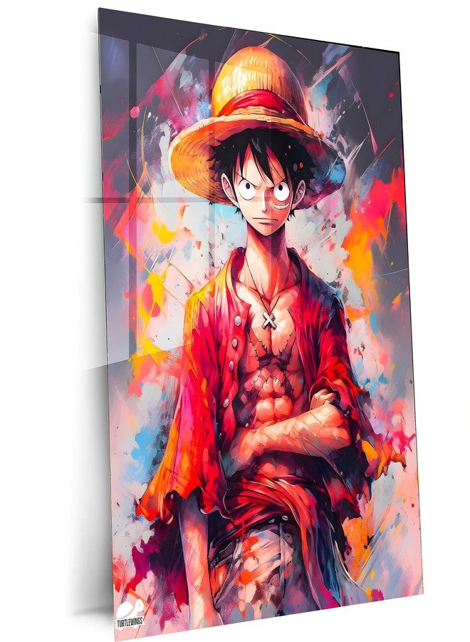 TURTLEWINGS Spirited Journey | Pirate Adventure Anime Body Look | Poster Frames HD Metal Print | (12 * 8 inch) - Image 1
