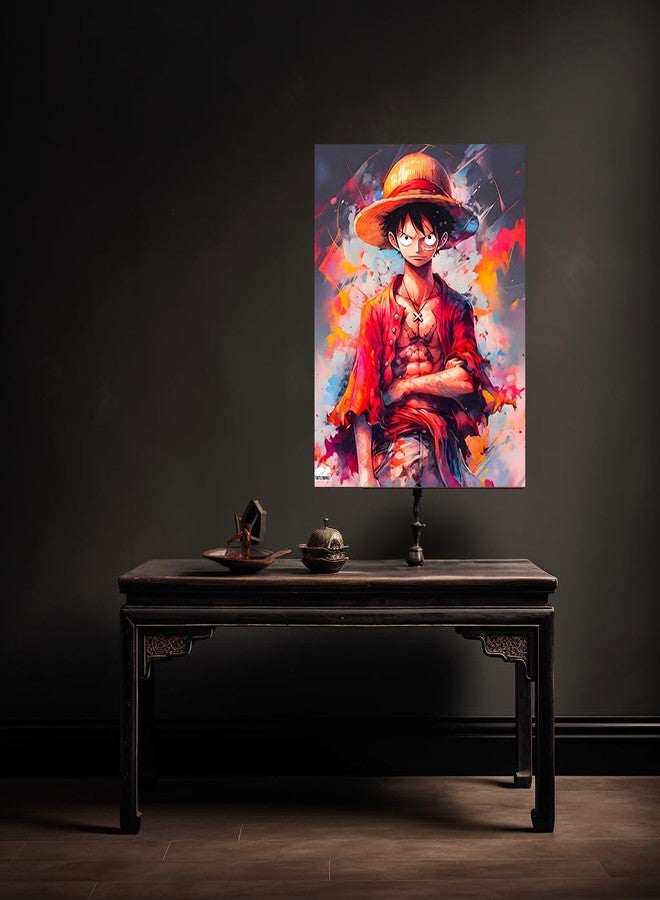 TURTLEWINGS Spirited Journey | Pirate Adventure Anime Body Look | Poster Frames HD Metal Print | (12 * 8 inch) - Image 5