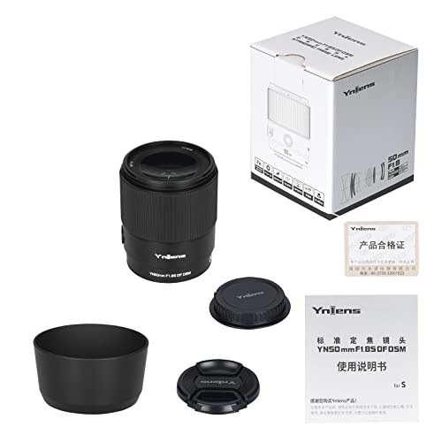YONGNUO YN50MM F18S DF DSM Lens for Sony Auto Focus Full Frame Standard Prime Lens Compatible with Sony E Mount Cameras - Image 3