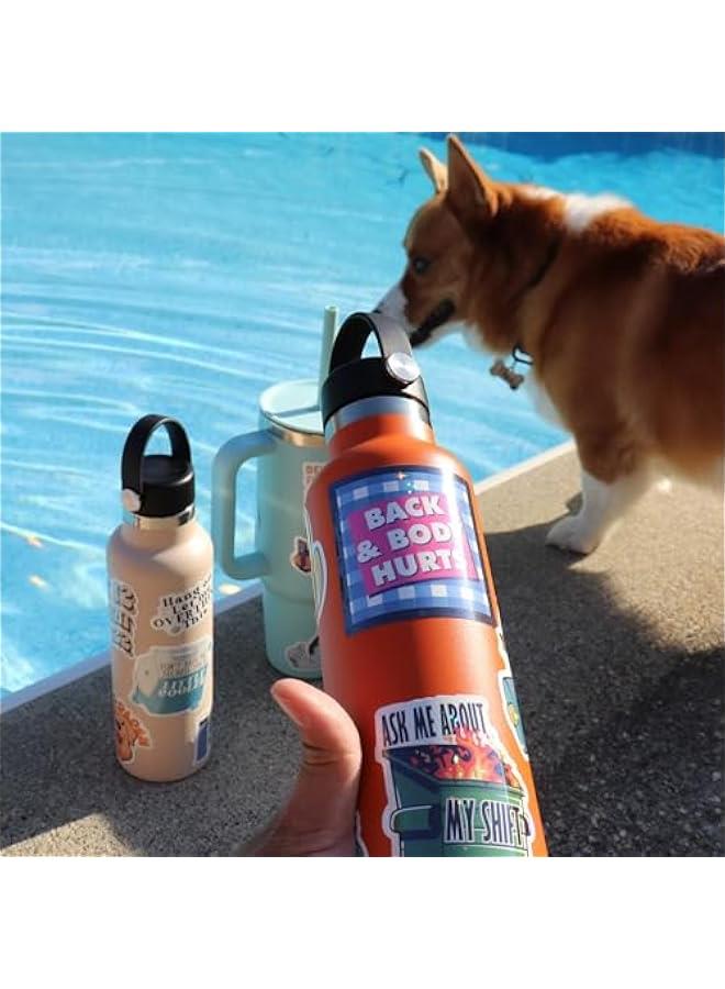 Arabest 225PCS Funny Holographic Stickers for Adults, Waterproof Vinyl Pack Sarcastic Relatable Meme Decals for Laptop, Water Bottle, Phone, Kindle, Journal, Scrapbooking, No Repeats (225PC Hot Mess) - Image 5