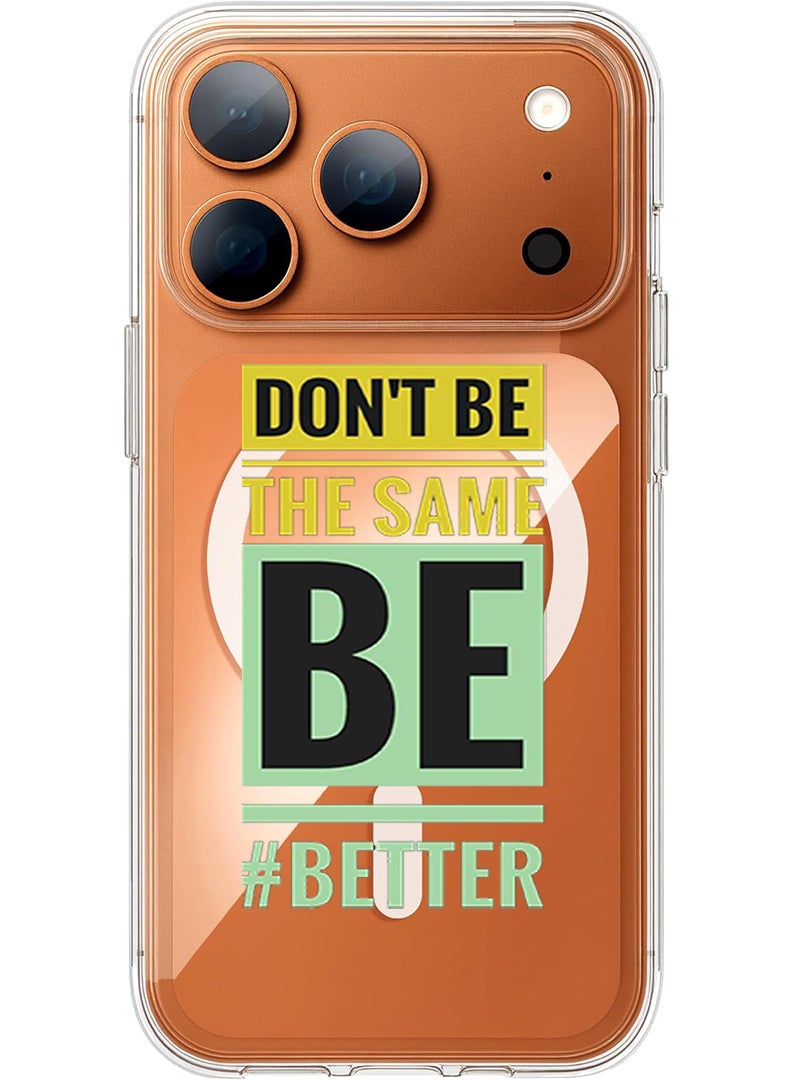 Theodor Magnetic Case for Apple iPhone 17 Pro Max Compatible with MagSafe Wireless Charging, Shockproof Phone Bumper Cover - Dont touch my Bag - Image 1