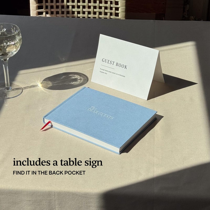 Kunitsa Co. Wedding Guest Book - Blank Sign In Book For Special Occasions - Image 4