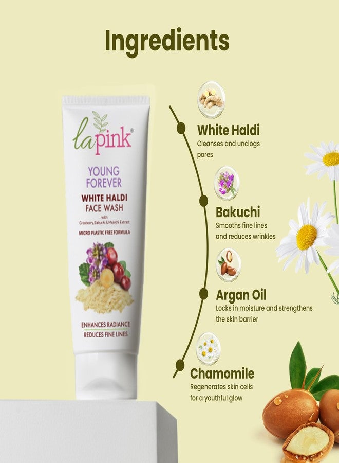 La Pink Young Forever Face Wash and Under Eye Serum Combo 100ml Reduces Fine Lines, Pigmentation, Dark Spots & Scars | Under Eye Cream Lightens Dark Circles, Puffiness and Fine Lines - Image 2