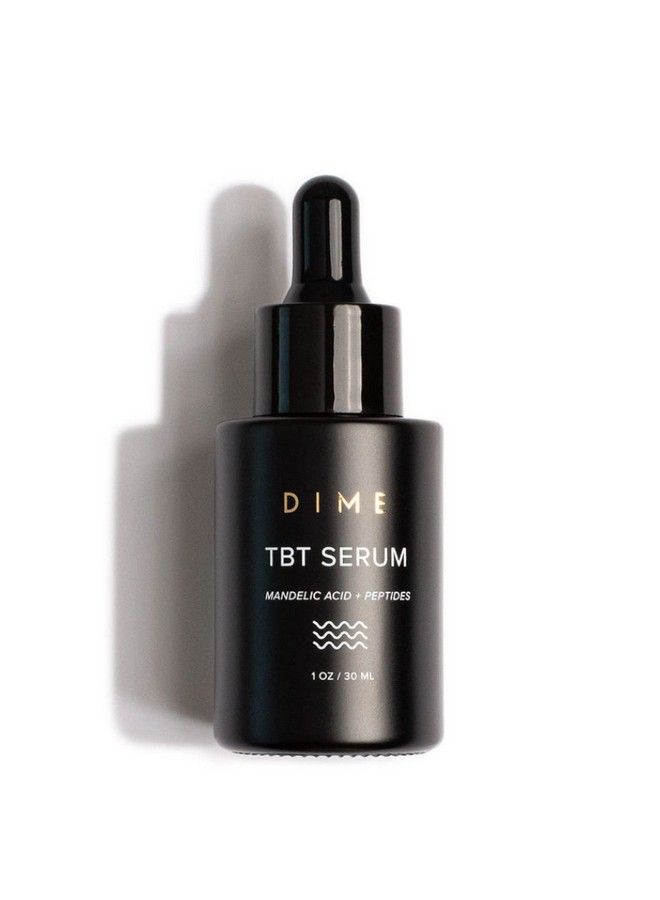 DIME Beauty Tbt Anti Aging Facial Serum Retinol Alternative With Resveratrol Mandelic Acid And Niacinamide Decrease Fine Lines Helps Skin Tighten And Hide Wrinkles Dark Spots And Crows Feet 1 Count - Image 1