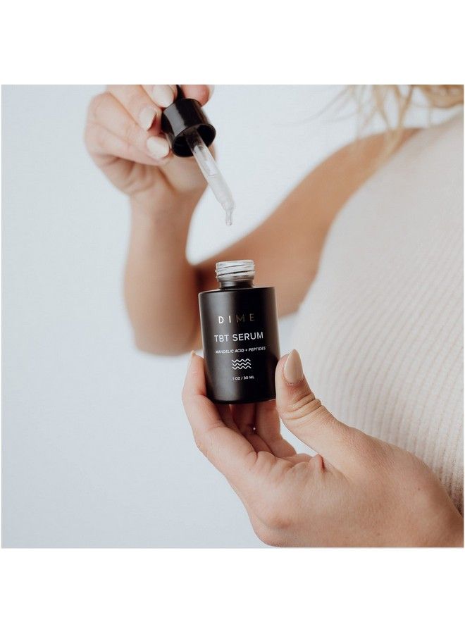 DIME Beauty Tbt Anti Aging Facial Serum Retinol Alternative With Resveratrol Mandelic Acid And Niacinamide Decrease Fine Lines Helps Skin Tighten And Hide Wrinkles Dark Spots And Crows Feet 1 Count - Image 5