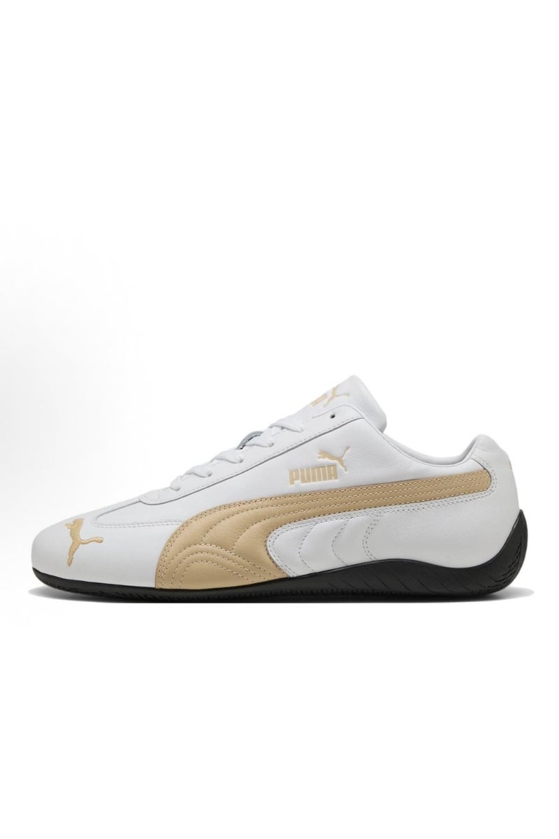 PUMA Speedcat Go OG Sneakers White/Gold For Men/Women/Students - Image 1