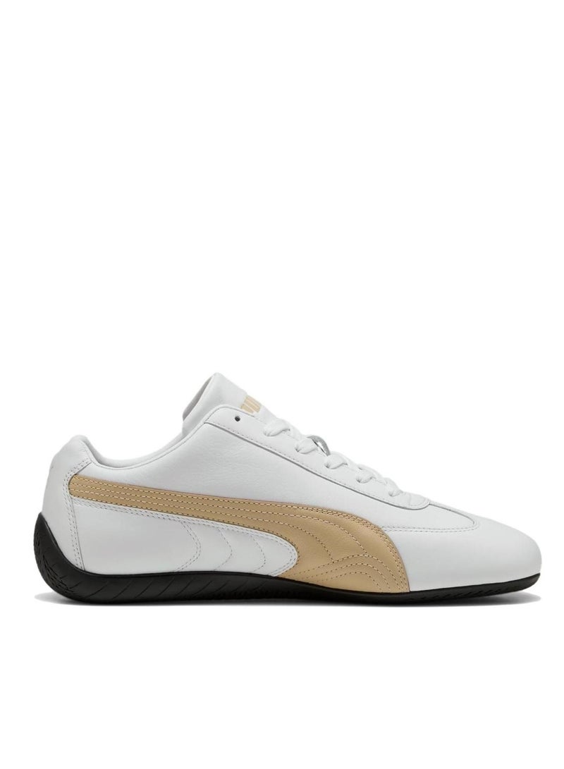 PUMA Speedcat Go OG Sneakers White/Gold For Men/Women/Students - Image 4