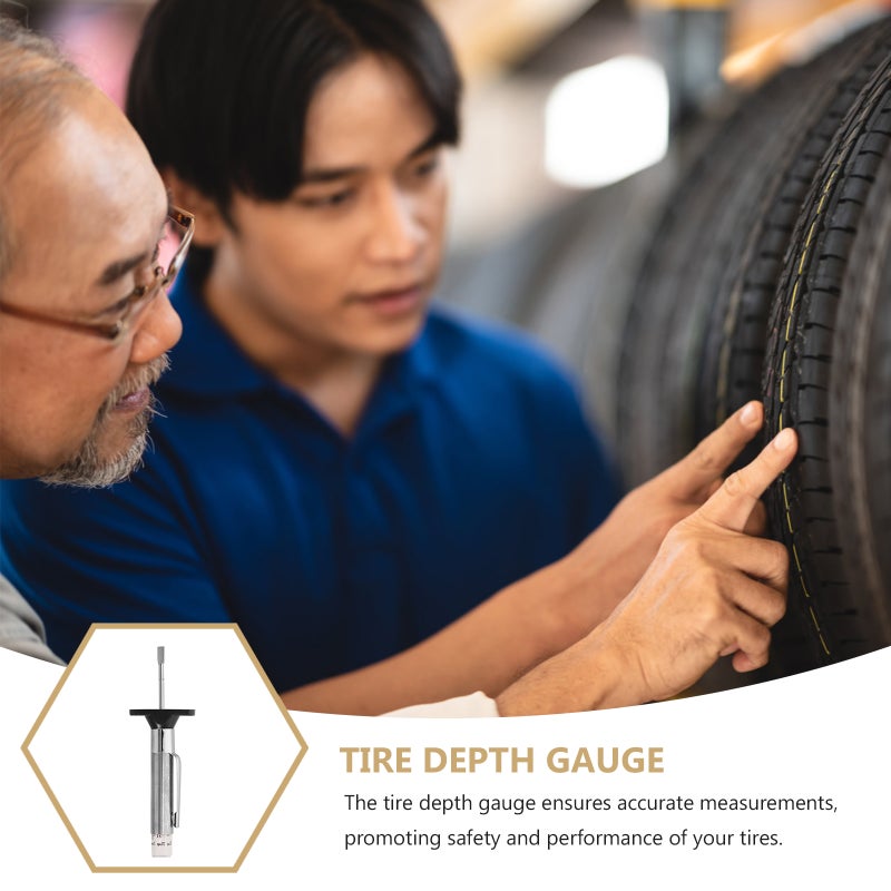 Tire Tread Depth Gauge Tool, Ensures Accurate Measurements, Versatile for Various Vehicles - Image 5
