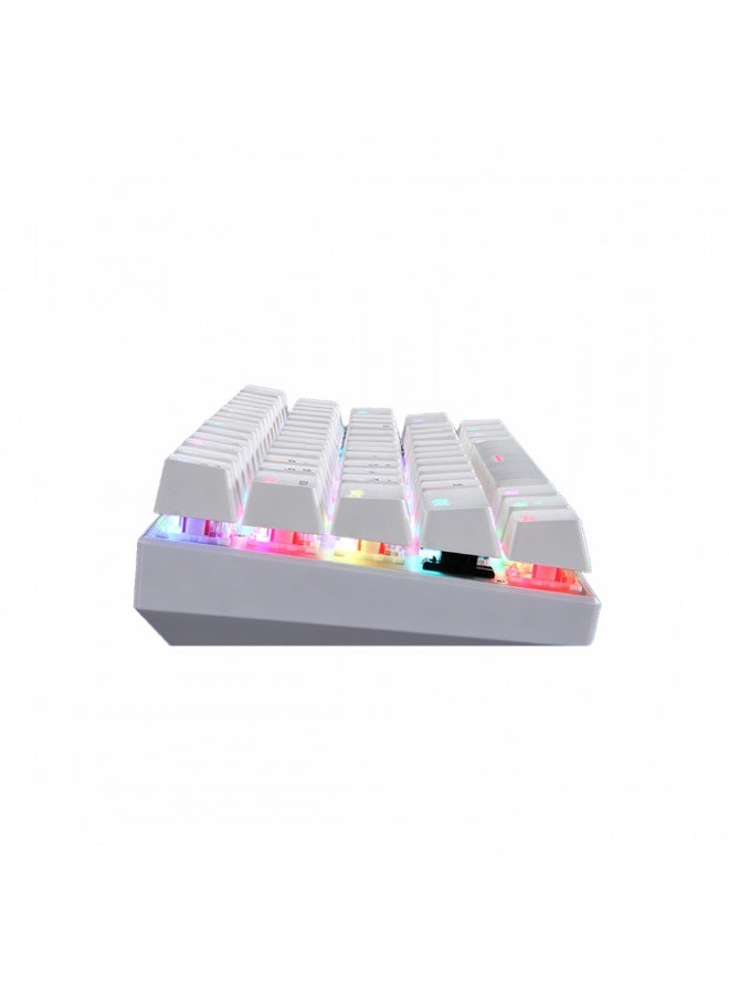 ديفو Devo Gaming Keyboard - SP60 White - Red Switch - Image 3