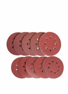 KASTWAVE 60 Pcs Sanding Discs Pads Hook and Loop Mixed Grits 125mm Sandpaper Sheet for Random Orbital Sander 8-Holes  - Image 1