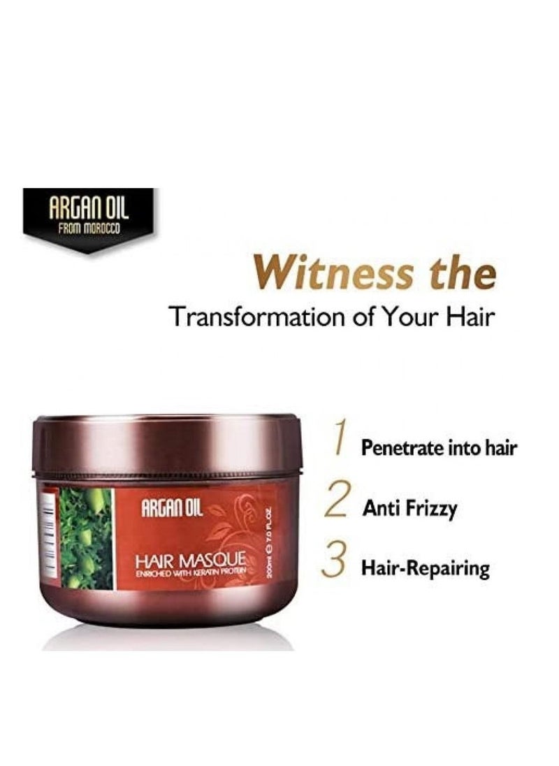 Argan Oil - Hair Mask with Argan Oil 200 ml - Image 1