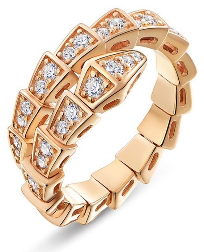 SYNSYB Ring Adjustable  Personality Ring Jewelry Adjustable Open Rings  Animal Finger Jewelry for Women Birthday Gift with Luxury Gift Box - Image 1