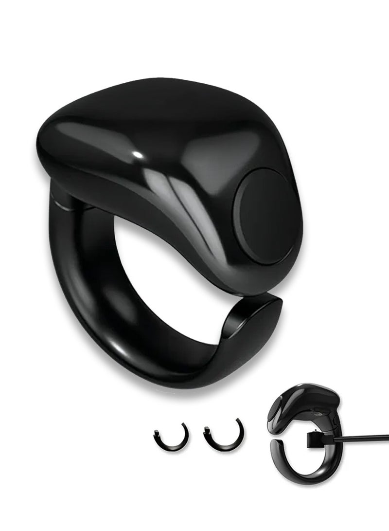 Smart Tasbih Ring S7 Pro – Digital Zikr Counter Ring Adjustable Sizes (18/20/22 mm) with OLED Screen, Rechargeable USB-C, Prayer Reminder & App Support – For Muslims in UAE, Kids & Adults - Image 1