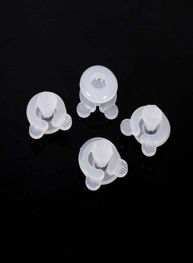Qiterr Duvet Clips, 4 PCS Quilt Cover Clip, Duvet Button Clips, Bed Duvet Quilt Cover Clips, Comforter Grippers, Bed Duvet Clips Fasteners Bedroom Bedding Quilts Fixing Holder Gripper Plastic - Image 4