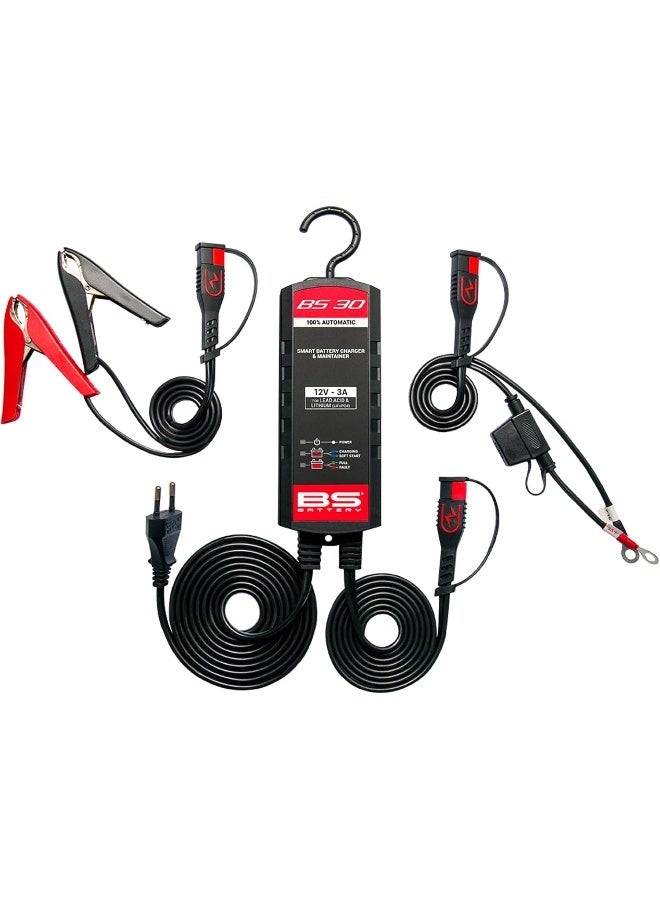BS شاحن البطارية الذكي BS30 ومثبت الشحن - Image 3