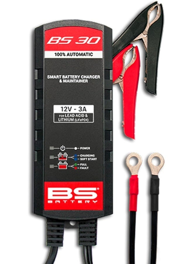 BS شاحن البطارية الذكي BS30 ومثبت الشحن - Image 1