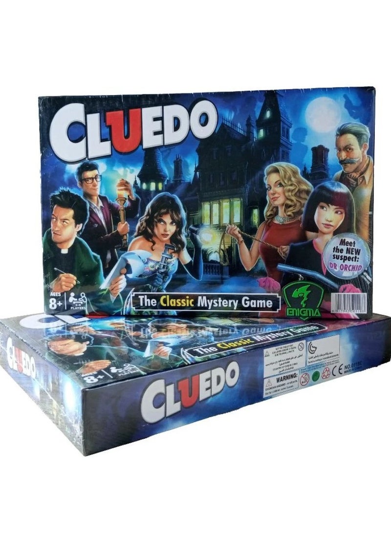 لعبة كليدو الكلاسيكية الغامضة، لعبة لوحة استراتيجية للعائلة والأطفال من سن 8 سنوات فما فوق، هدايا مثالية للأطفال - Image 1