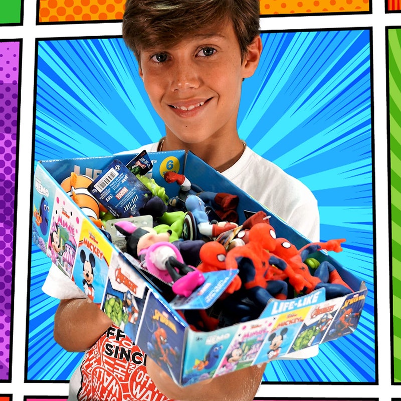 Ja-Ru JA-RU Disney Stretchy Toys Nemo Figures Squish & Pull Toys (1 Nemo) Finding Nemo Anxiety Calming Fidget Toy  Stress Toys  Birthday Gifts for Kids  Boys & Girls. C-6900-1 - Image 5