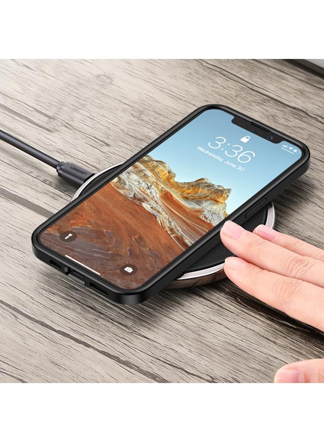 S-TOP Case For iPhone 13 Pro Max Skin Feel Frosted PC + TPU Shockproof Case with Color Button - Image 5