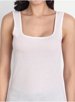 Aimly Aimly Women's Regular Fit Sleeveless Cotton Long Camisole Slip Spaghetti Combo Pack of 3  - Image 4