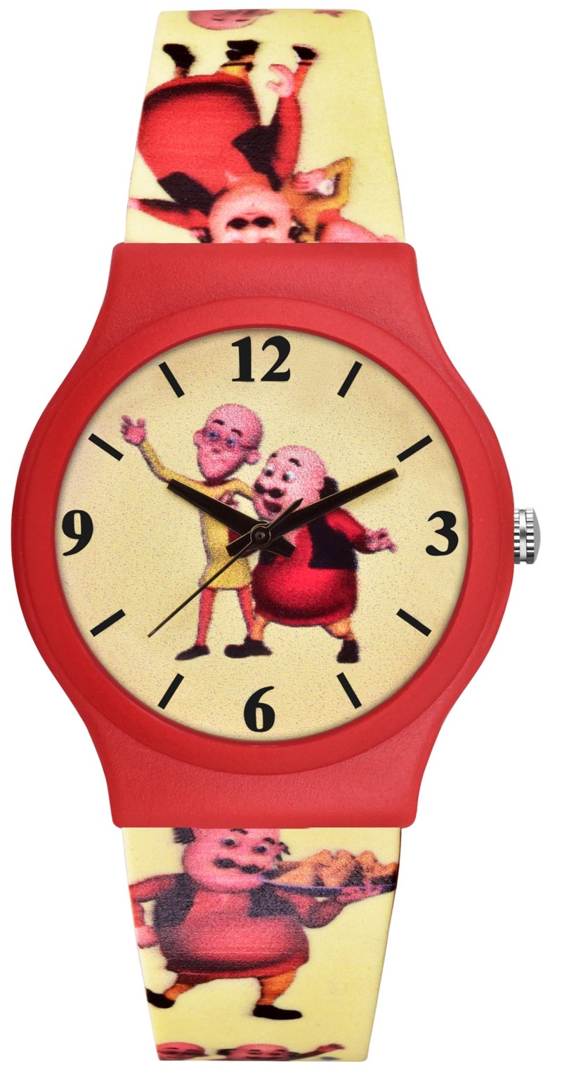 Acnos Kid's Happy Colorful Water-Resistant Durable Watch for Boys Kids Boy with Fun Designs Adjustable Strap Positive Messages Watch for Kids - Image 1