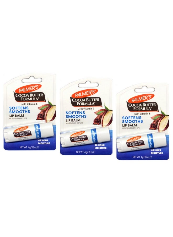 PALMER'S - Palmer's Cocoa Butter Formula Lip Balm (3 Pack) - Image 1