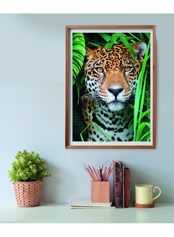 Clementoni Jaguar in the Jungle 500 Pieces Animals Collection, Made in Italy, Jigsaw Puzzle for Adults, Multicolor, Medium, Ages 14+ (35127) - Image 4