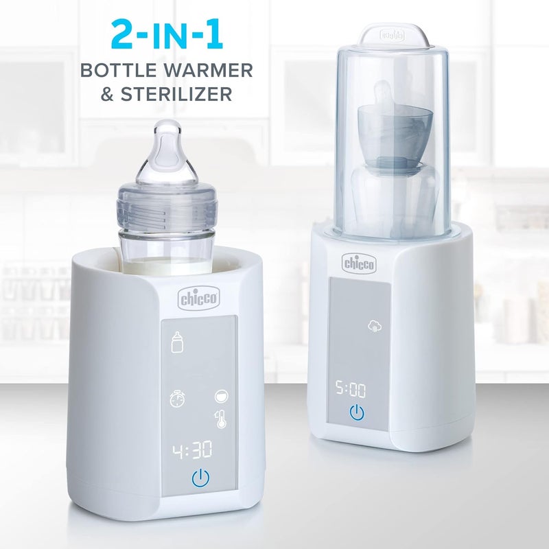 Chicco Digital Bottle Warmer & Sterilizer for Baby Bottles, Baby Food Jars, and Milk Bags - Image 3