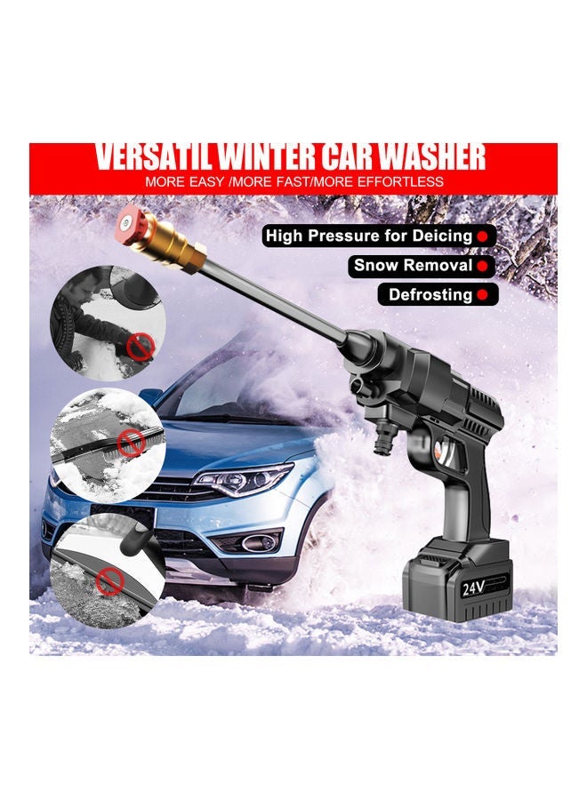 24V Cordless Electric High Pressure Washer Multicolour 9meter - Image 4