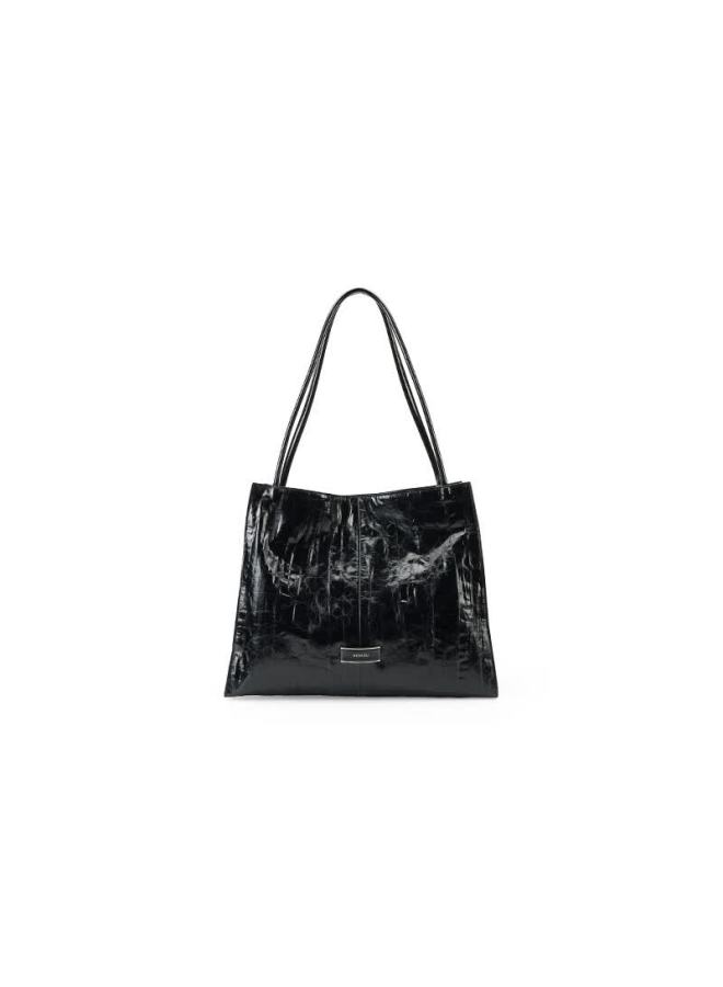 Hongu Celebrity Style Phantom Series Cowhide Shoulder Underarm Tote Bag For Women Birthday Gift - Image 3