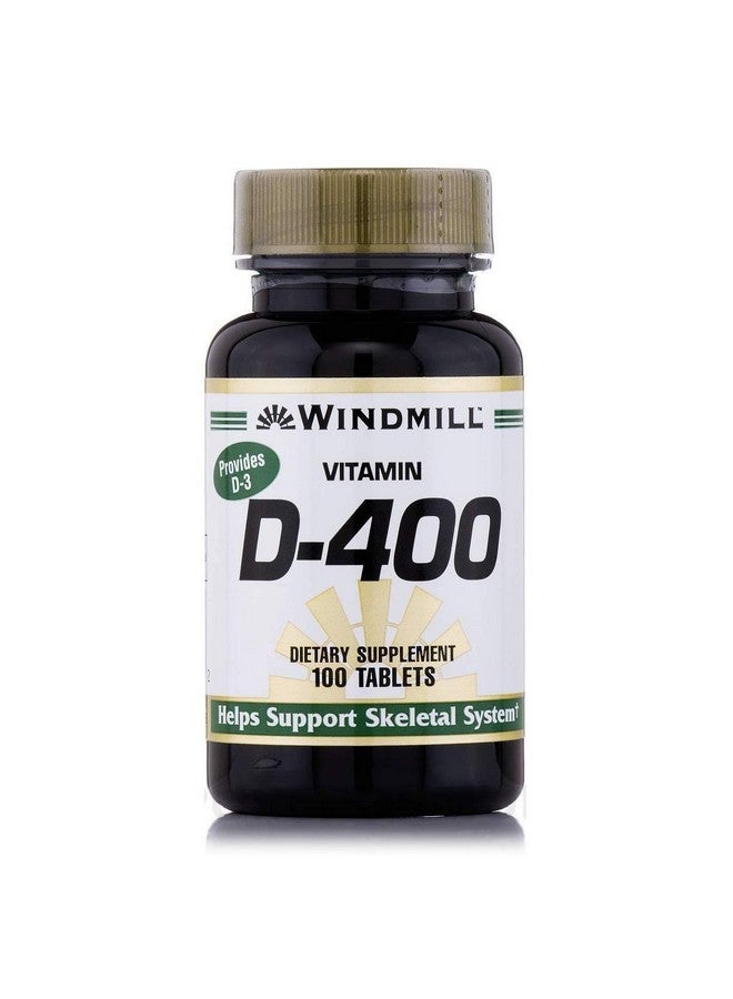 Vitamin D TABS 400IU WMILL Size: 100