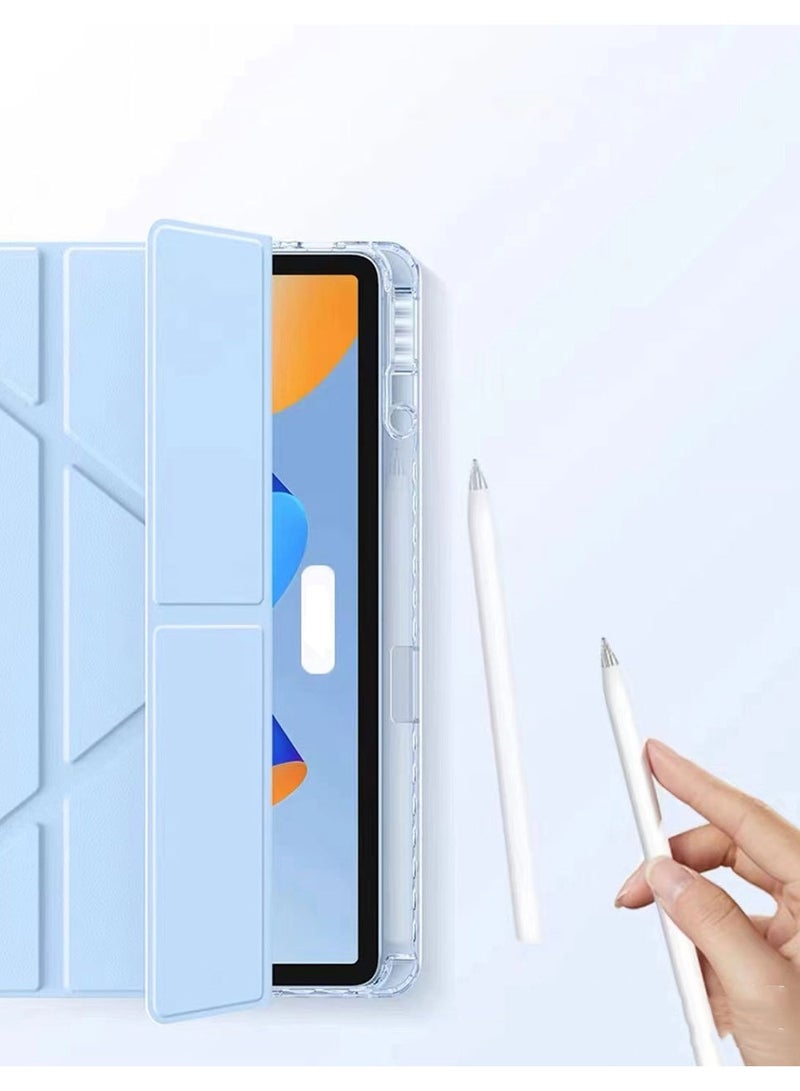 Case for HUAWEI MatePad 11.5 inch/Air 11.5 inch/11.5S 11.5inch， Triple Fold Y-shaped Design, Multi Angle,  Tablet Cover With Pen Slot, Automatic Wake-up/sleep, Blue - Image 4