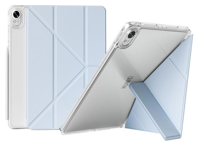 حالة لـ HUAWEI MatePad 11.5 بوصة / الهواء 11.5 بوصة / 11.5S 11.5inch ، تصميم ثلاثي الطي على شكل Y ، زاوية متعددة ، غطاء اللوح مع فتحة القلم ، إيقاظ / نوم تلقائي ، أزرق - Image 1