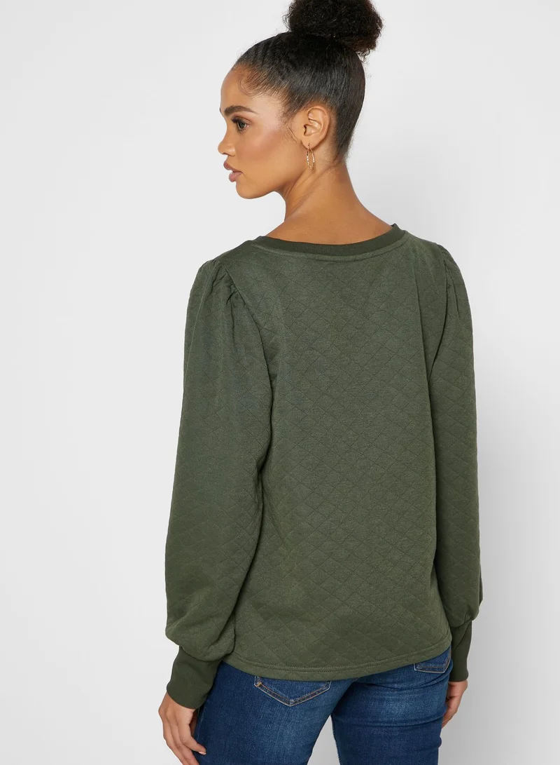 Jacqueline de Yong Round Neck Sweater