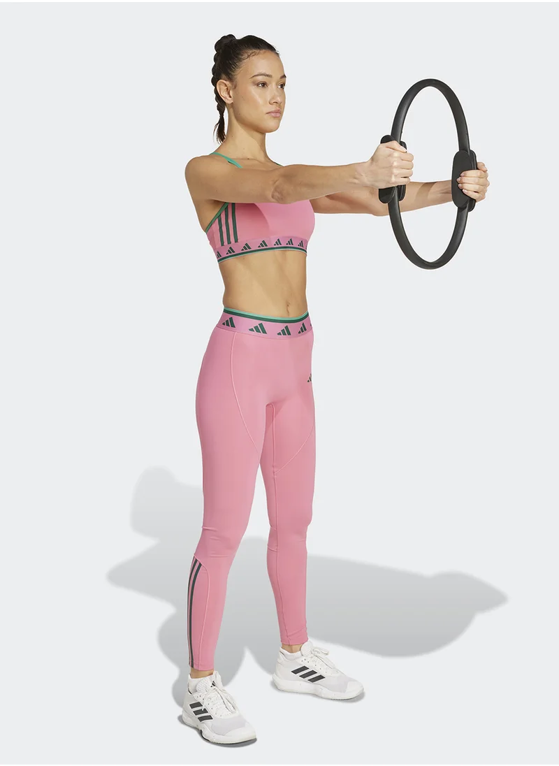 Adidas Hyperglam Double Strap Color Pop Bralette
