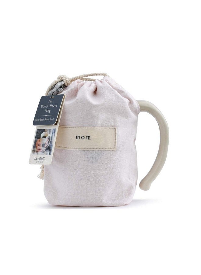 ديمداكو كوب قهوة من الخزف الحجري من ديمداكو، سعة 16 أونصة، بتصميم كريمة قلب الأم الملهمة - Image 2