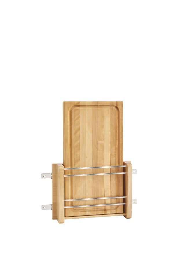 Rev-A-Shelf Wood Door Mount Cutting Board with Maple Cutting Board - Image 1
