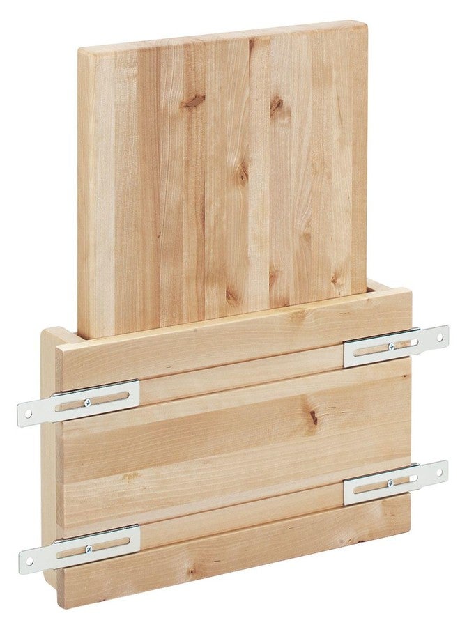 Rev-A-Shelf Wood Door Mount Cutting Board with Maple Cutting Board - Image 3