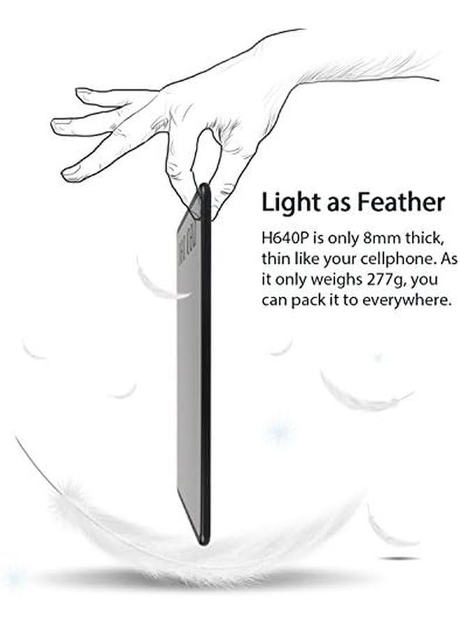Inspiroy H640P Drawing Tablet Graphics Tablet With Battery Free Stylus 8192 Pressure Sensitivity 6 Hot Keys 6 X 4Inch Pen Tablet For Digital Art Design And Animation Work With Mac Pc And Mobile  - Image 5