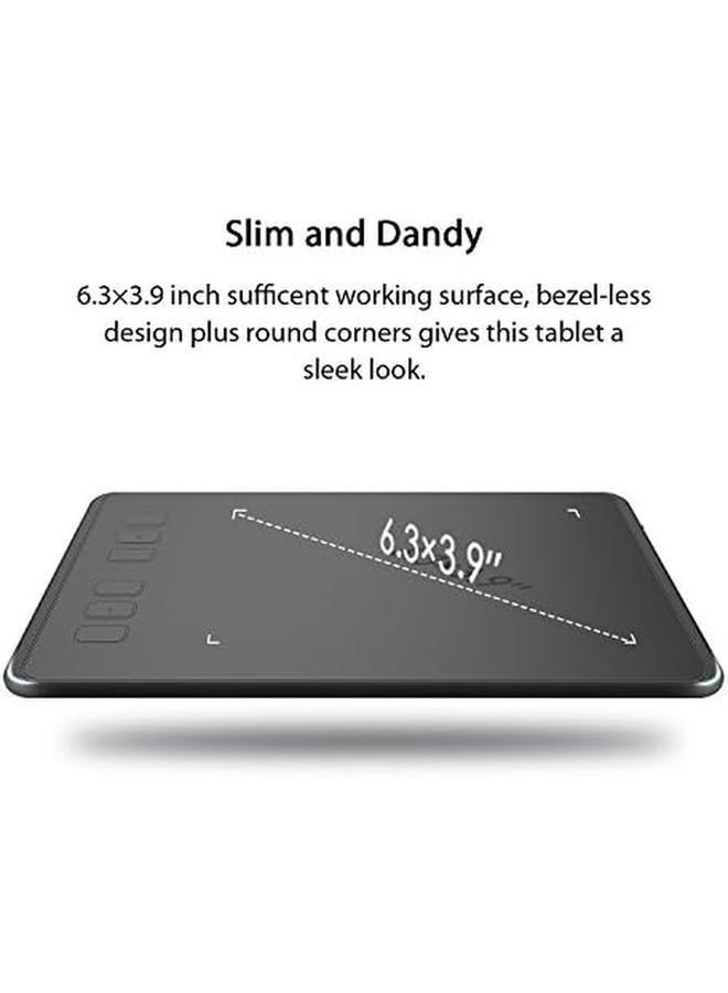 Inspiroy H640P Drawing Tablet Graphics Tablet With Battery Free Stylus 8192 Pressure Sensitivity 6 Hot Keys 6 X 4Inch Pen Tablet For Digital Art Design And Animation Work With Mac Pc And Mobile  - Image 4